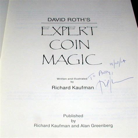 David Roth's Most Iconic Coin Magic Routines